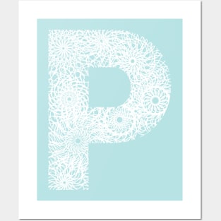 Letter P Posters and Art